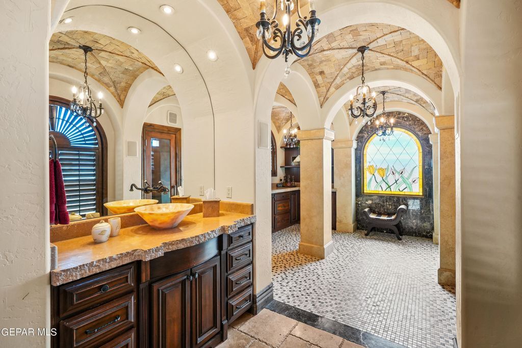 Tuscan elegance luxury and sophistication define this custom built 2. 5 million home in el paso 85