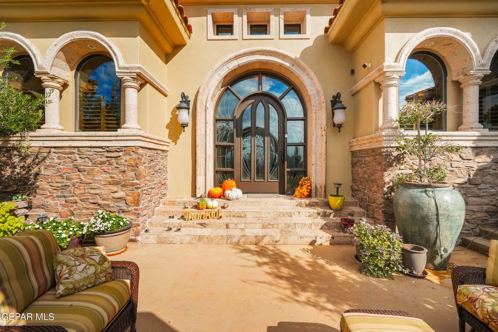 Tuscan elegance luxury and sophistication define this custom built 2. 5 million home in el paso 9