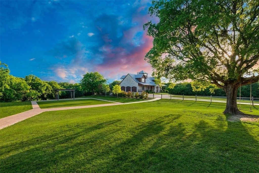 Beautiful property in denton featuring 3 story stone and timber homestead asking 2. 99 million 2