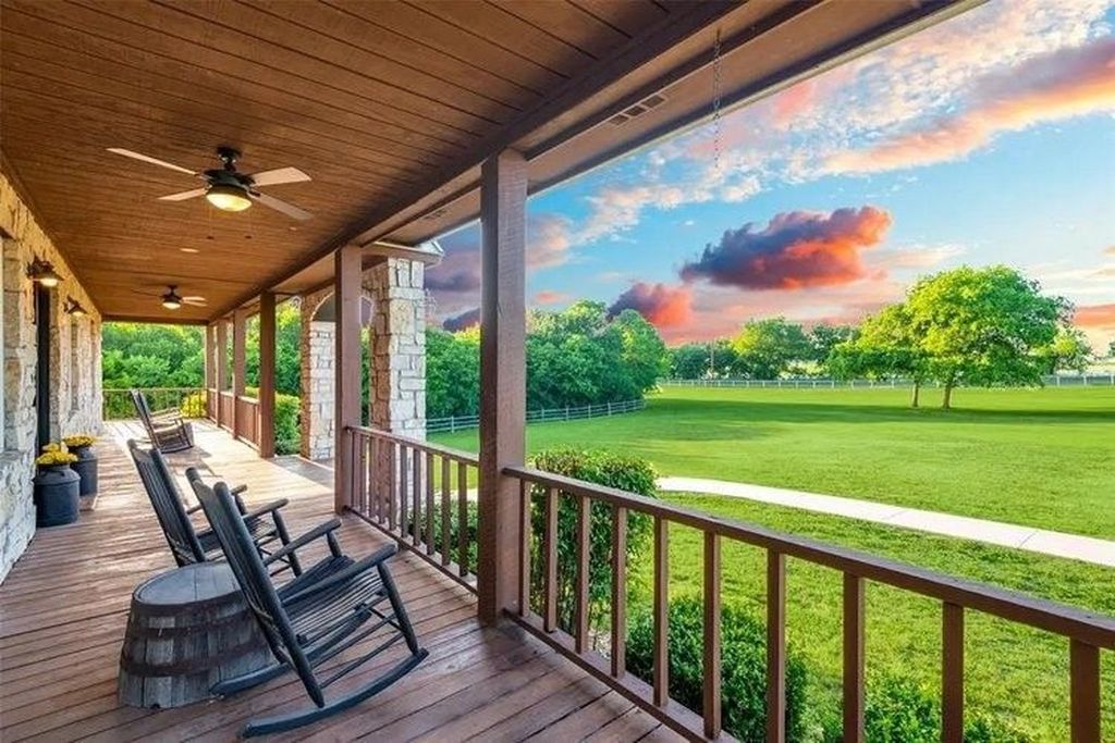 Beautiful property in denton featuring 3 story stone and timber homestead asking 2. 99 million 4