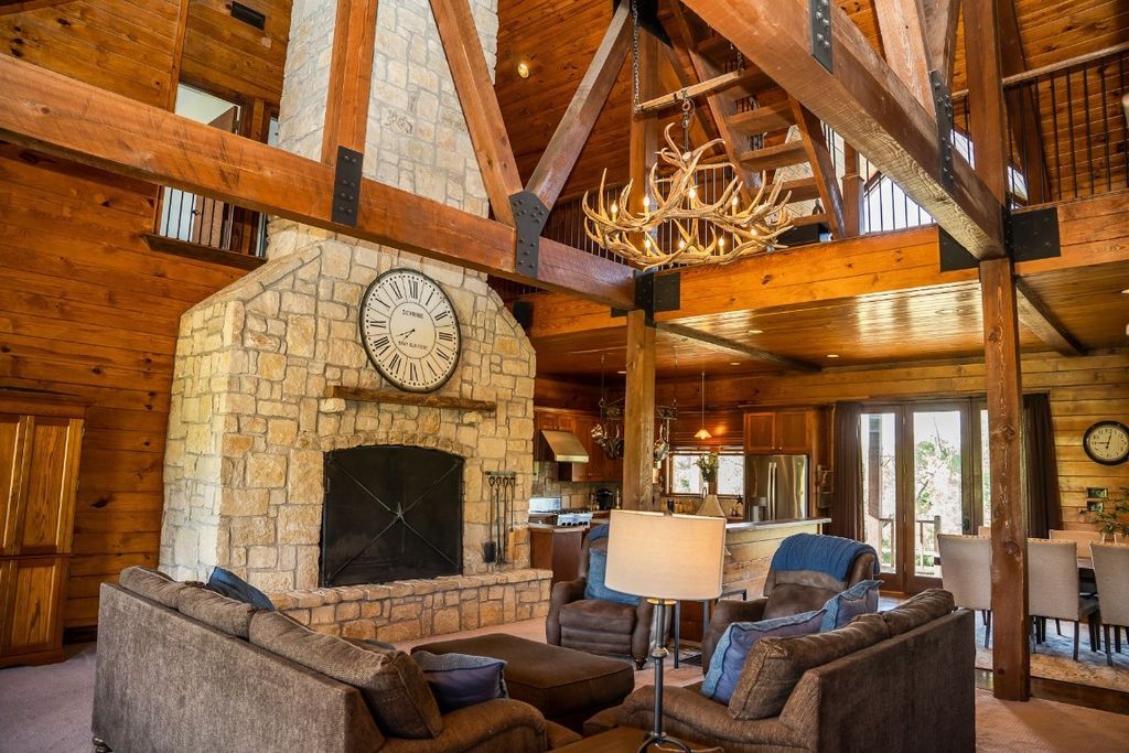 Beautiful property in denton featuring 3 story stone and timber homestead asking 2. 99 million 8