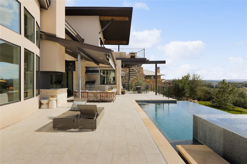 Contemporary austin home with stunning views listed at 4. 499 million 18