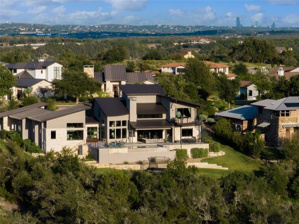 Contemporary austin home with stunning views listed at 4. 499 million 25