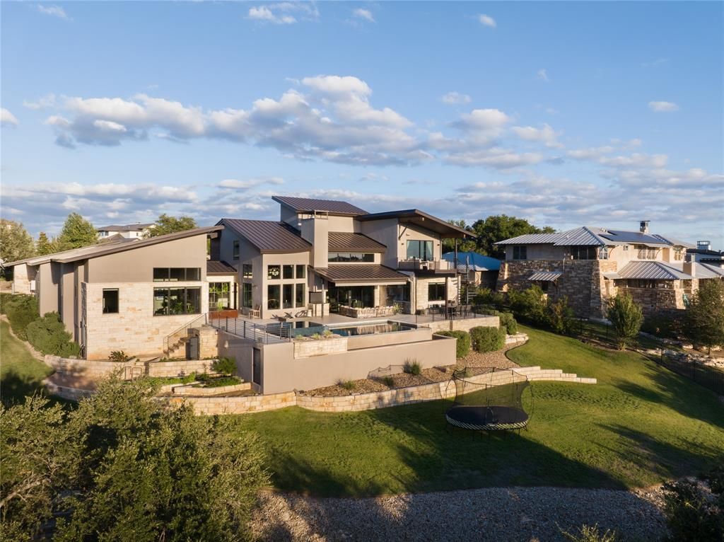 Contemporary austin home with stunning views listed at 4. 499 million 26