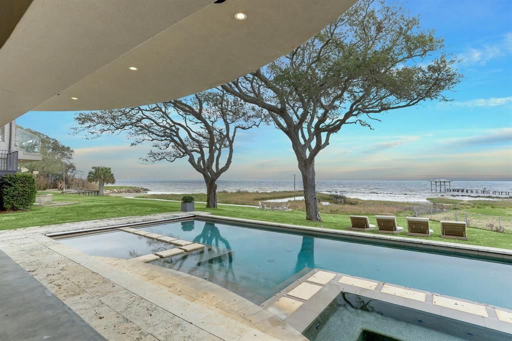 Gorgeous waterfront oasis seabrooks family compound hits the market at 4. 345 million 35
