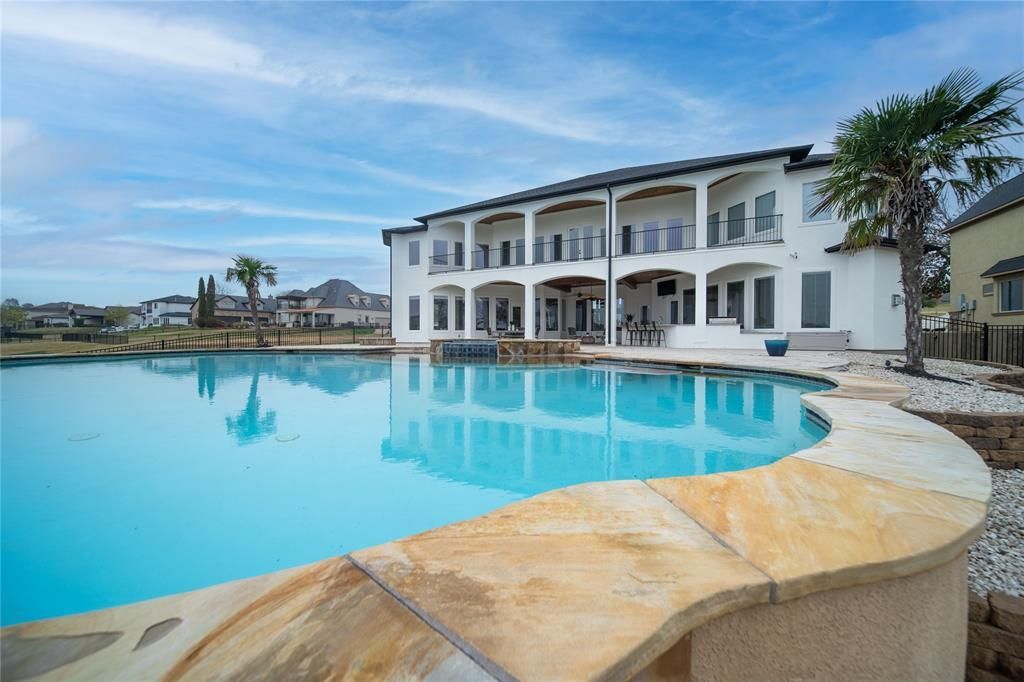 Lake conroe gem updated waterfront home with infinity pool asks for 1 41