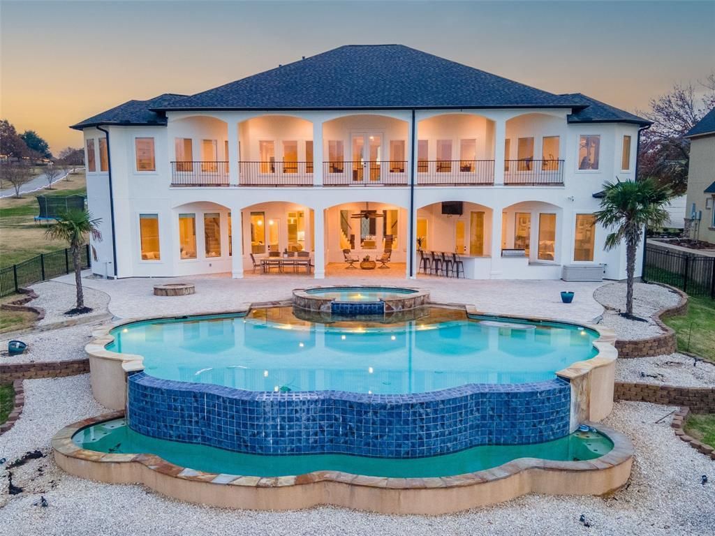 Lake conroe gem updated waterfront home with infinity pool asks for 1 43