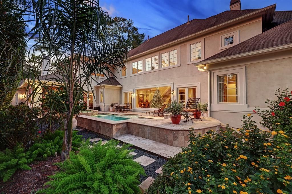 Stunning houston home with abundant amenities priced at 2. 45 million 46