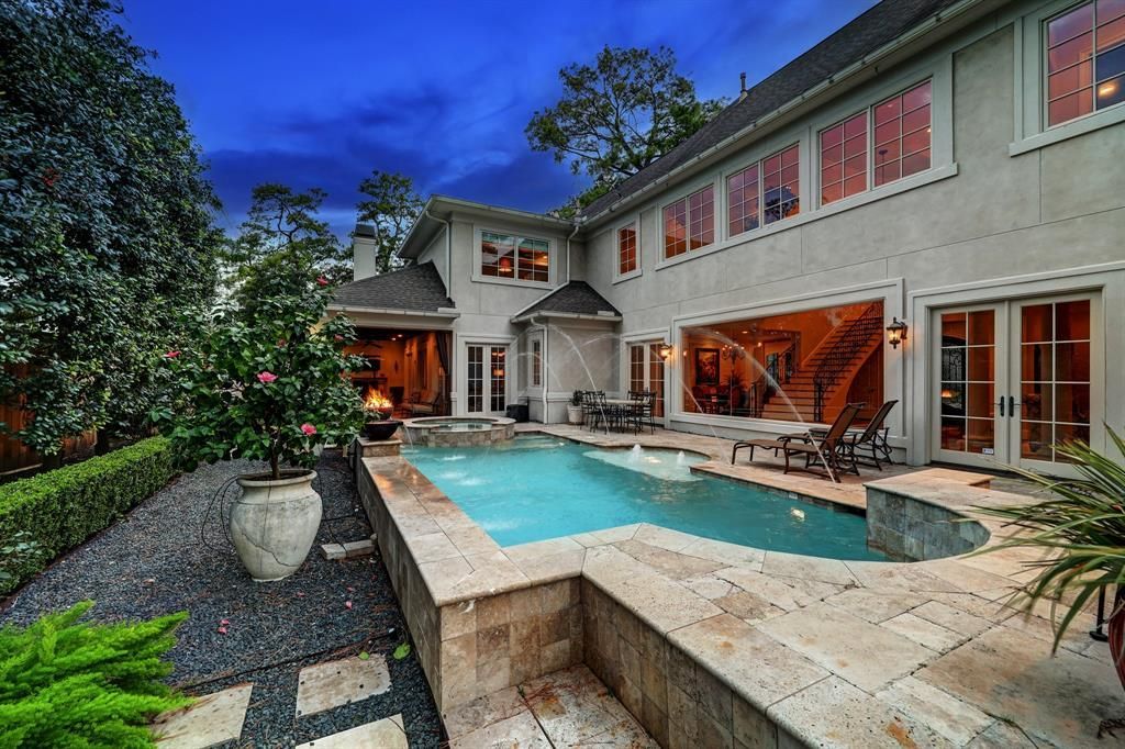 Stunning houston home with abundant amenities priced at 2. 45 million 48