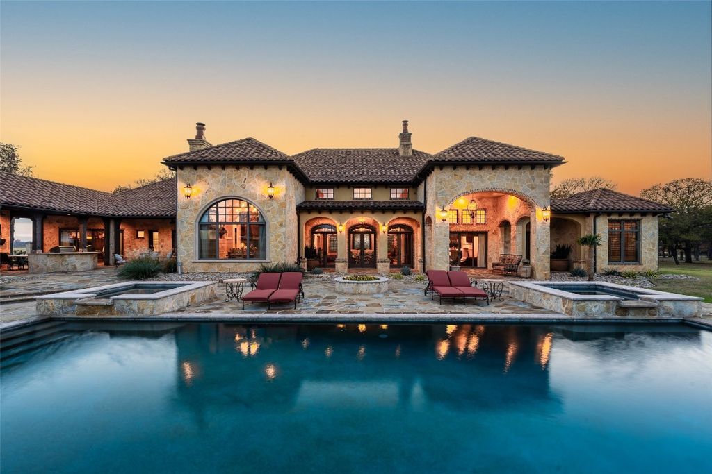 Majestic mediterranean style home offered at 4. 15 million a showcase of elegance and tranquility 1