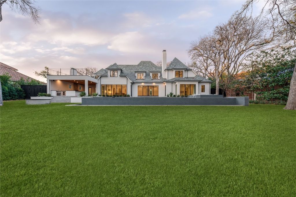 Modern sanctuary with creek views and luxurious amenities listed at 9. 995 million 2