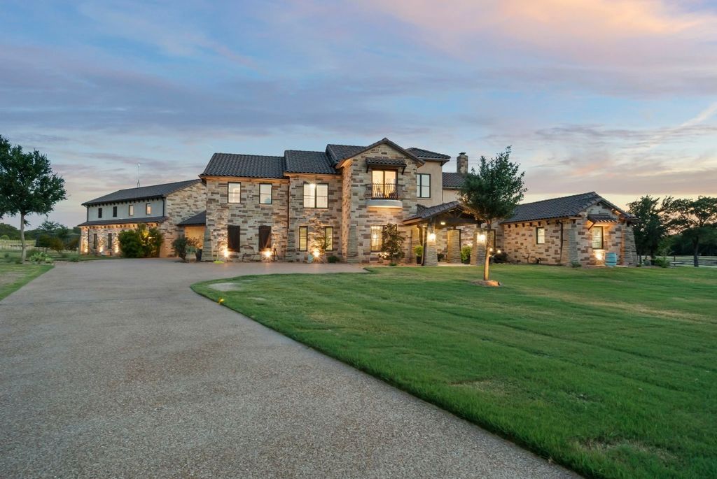 Timeless Elegance on 27.9 Acres: Custom Rock Home Listed at $3.25 Million