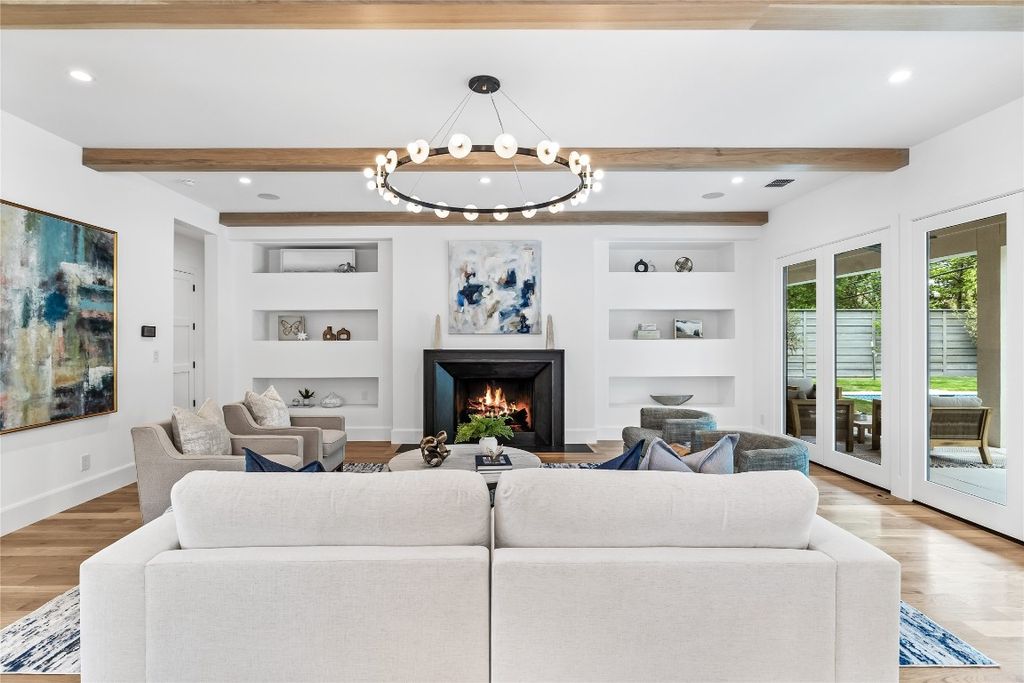 Ellen grasso sons and g luxe designer homes introduce transitional modern home priced at 3. 78 million 11