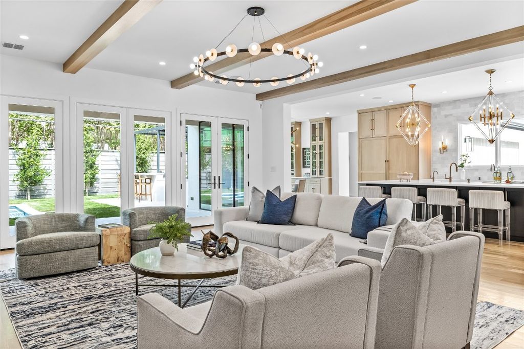 Ellen grasso sons and g luxe designer homes introduce transitional modern home priced at 3. 78 million 12