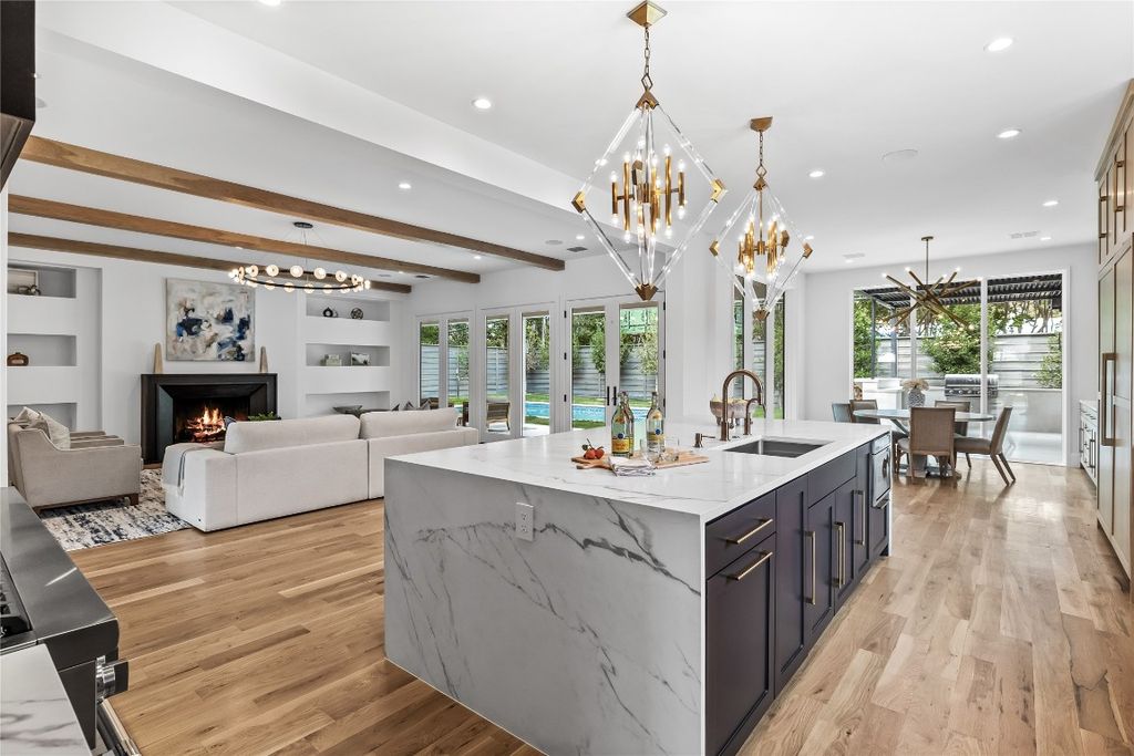 Ellen grasso sons and g luxe designer homes introduce transitional modern home priced at 3. 78 million 15
