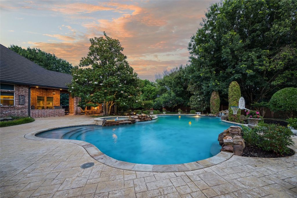 Exquisite residence nestled in the heart of prestigious willow bend country offered at 5. 575 million 29