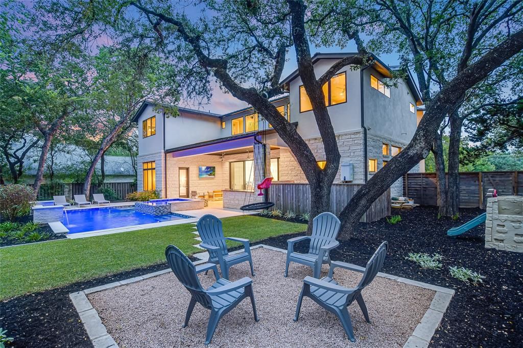 Exquisite transitional home nestled in secluded westlake enclave hits market at 4. 75 million 38