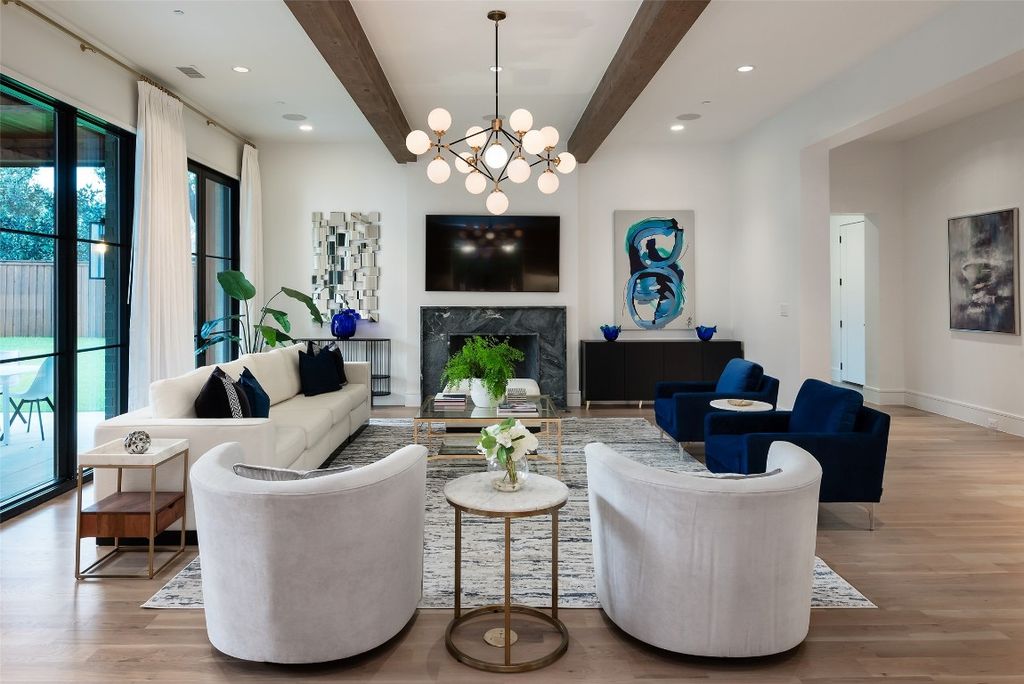 Preston hollow transitional masterpiece by lauderdale homes offered at 4695000 15