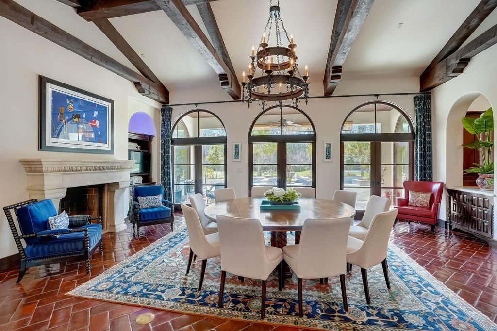 Spanish colonial home with private gate entry by elby martin hits market for 8. 5 million 10