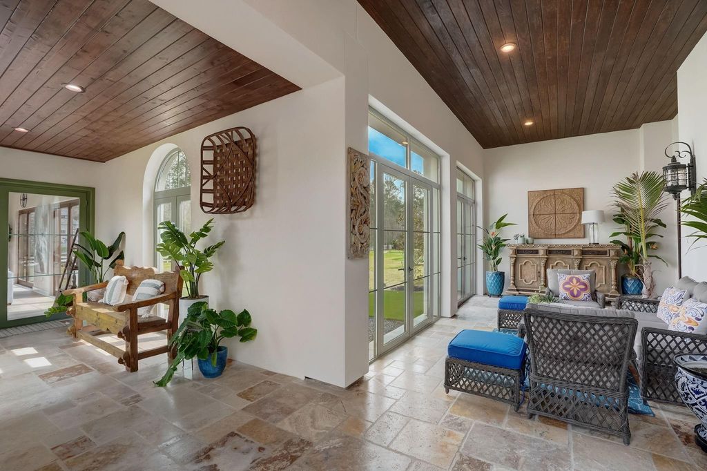 Spanish colonial home with private gate entry by elby martin hits market for 8. 5 million 28