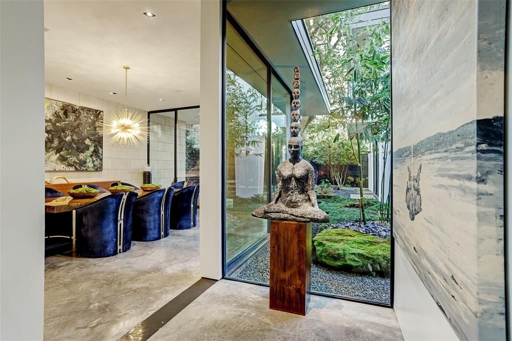 Stunning contemporary luxury estate with mid century modern flair listed for 4. 95 million 14