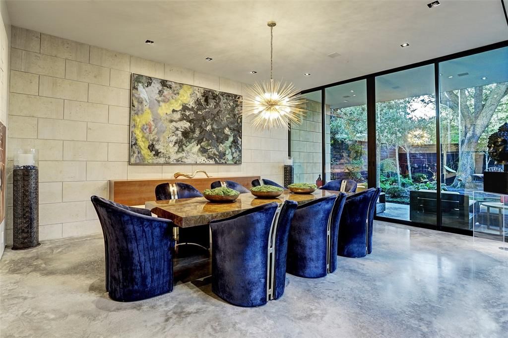 Stunning contemporary luxury estate with mid century modern flair listed for 4. 95 million 15