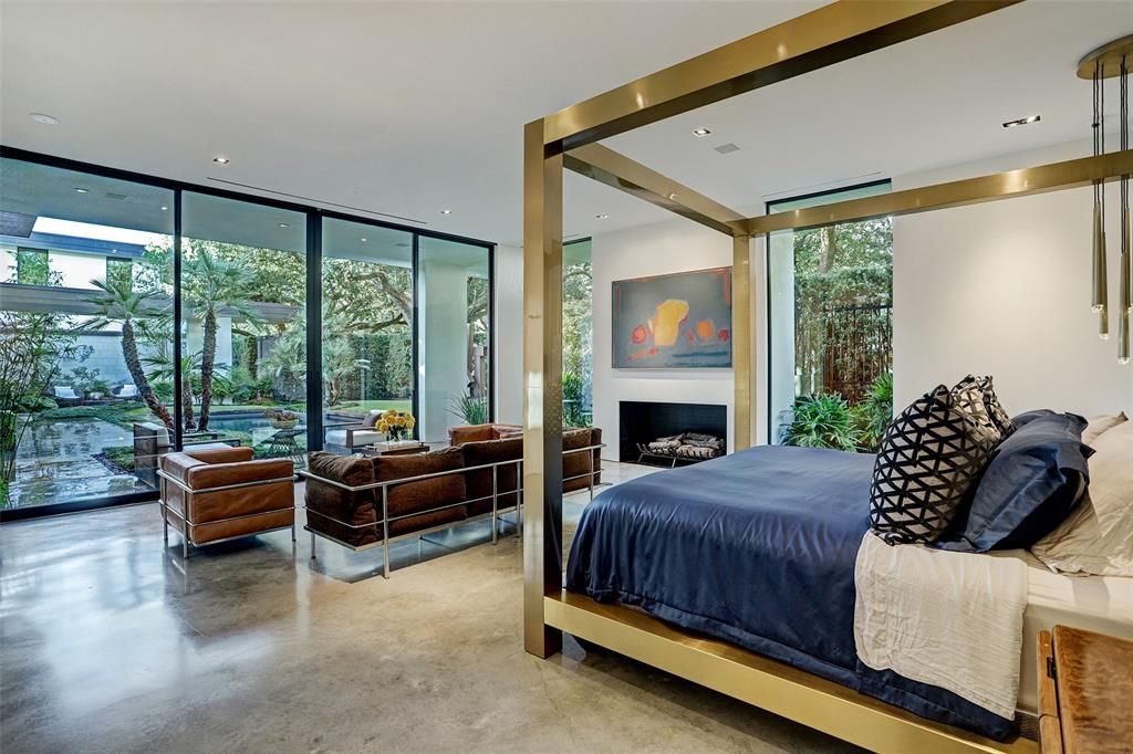 Stunning contemporary luxury estate with mid century modern flair listed for 4. 95 million 23