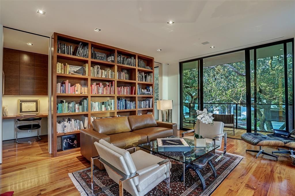 Stunning contemporary luxury estate with mid century modern flair listed for 4. 95 million 31