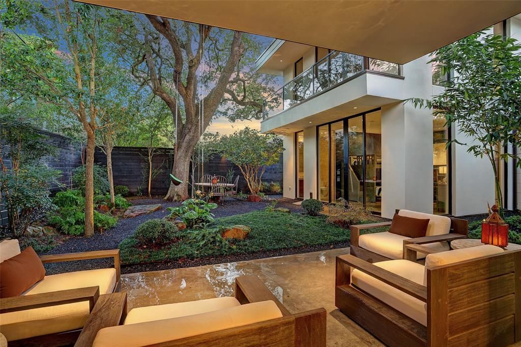 Stunning contemporary luxury estate with mid century modern flair listed for 4. 95 million 37
