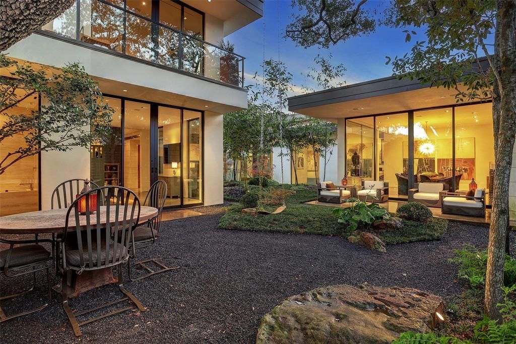 Stunning contemporary luxury estate with mid century modern flair listed for 4. 95 million 38