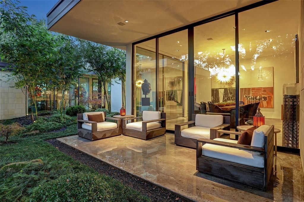 Stunning contemporary luxury estate with mid century modern flair listed for 4. 95 million 39