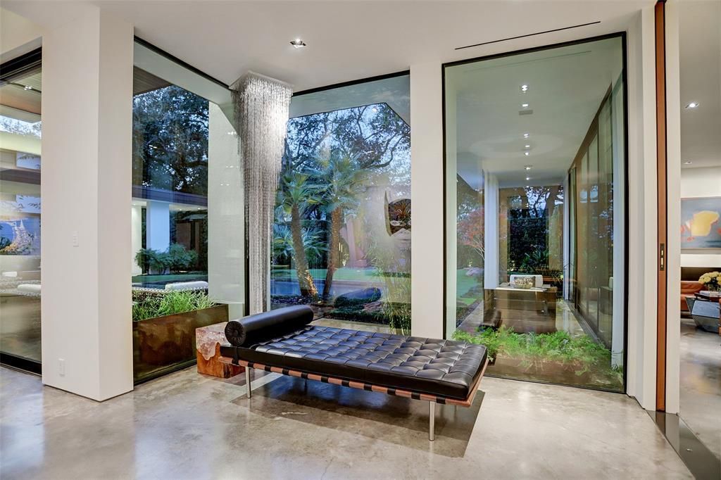 Stunning contemporary luxury estate with mid century modern flair listed for 4. 95 million 43