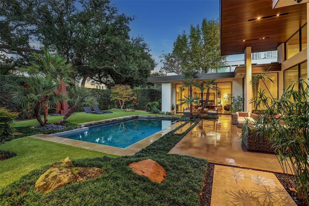 Stunning contemporary luxury estate with mid century modern flair listed for 4. 95 million 5