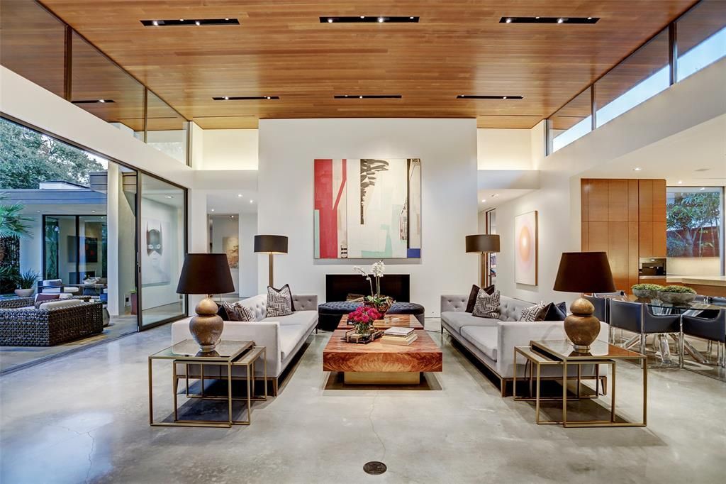 Stunning contemporary luxury estate with mid century modern flair listed for 4. 95 million 8