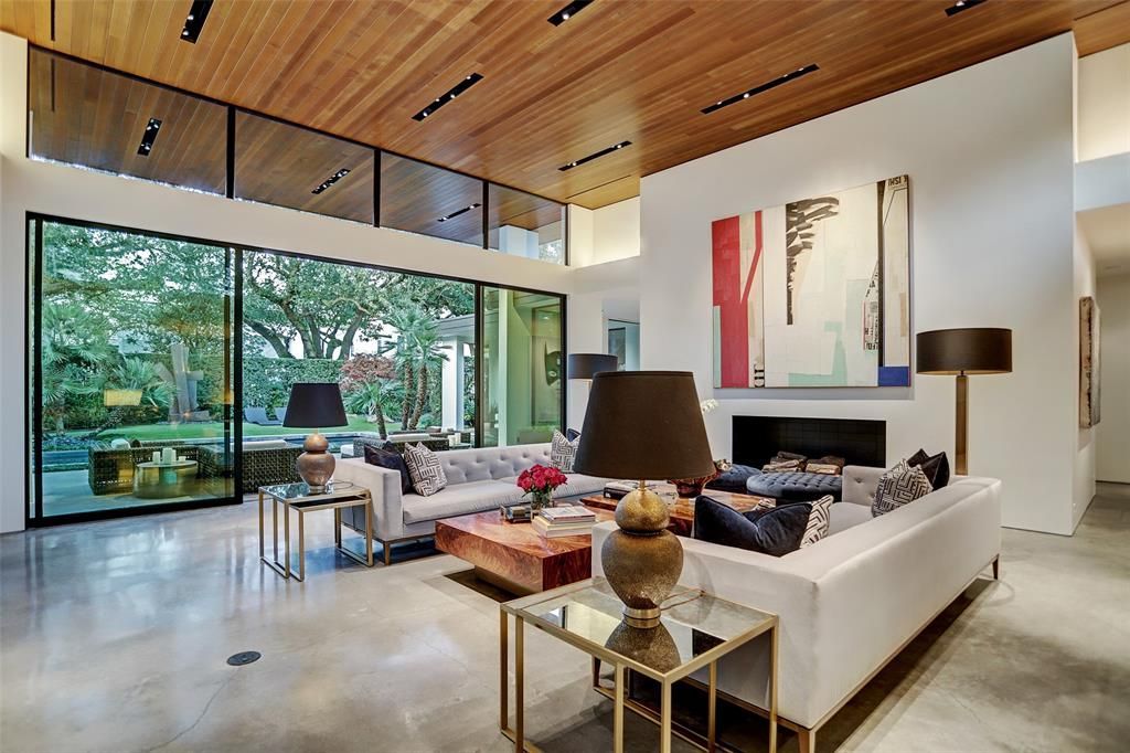 Stunning contemporary luxury estate with mid century modern flair listed for 4. 95 million 9