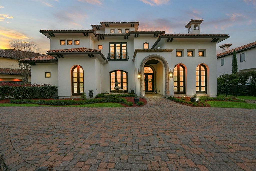 Unveiling Luxury: The Allure of a $3.8 Million Mediterranean Home Designed for Entertainment