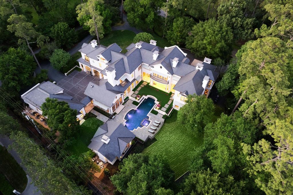 Exquisite estate luxury living in close in memorials sherwood forest for 12. 75 million 2