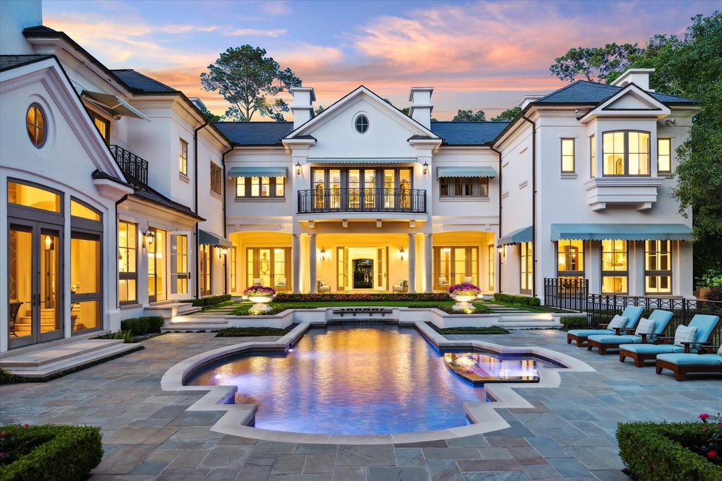 Exquisite estate luxury living in close in memorials sherwood forest for 12. 75 million 3