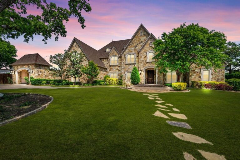 Montclair Drive Manor: Refined Luxury Living in Colleyville Offered at $4,599,000