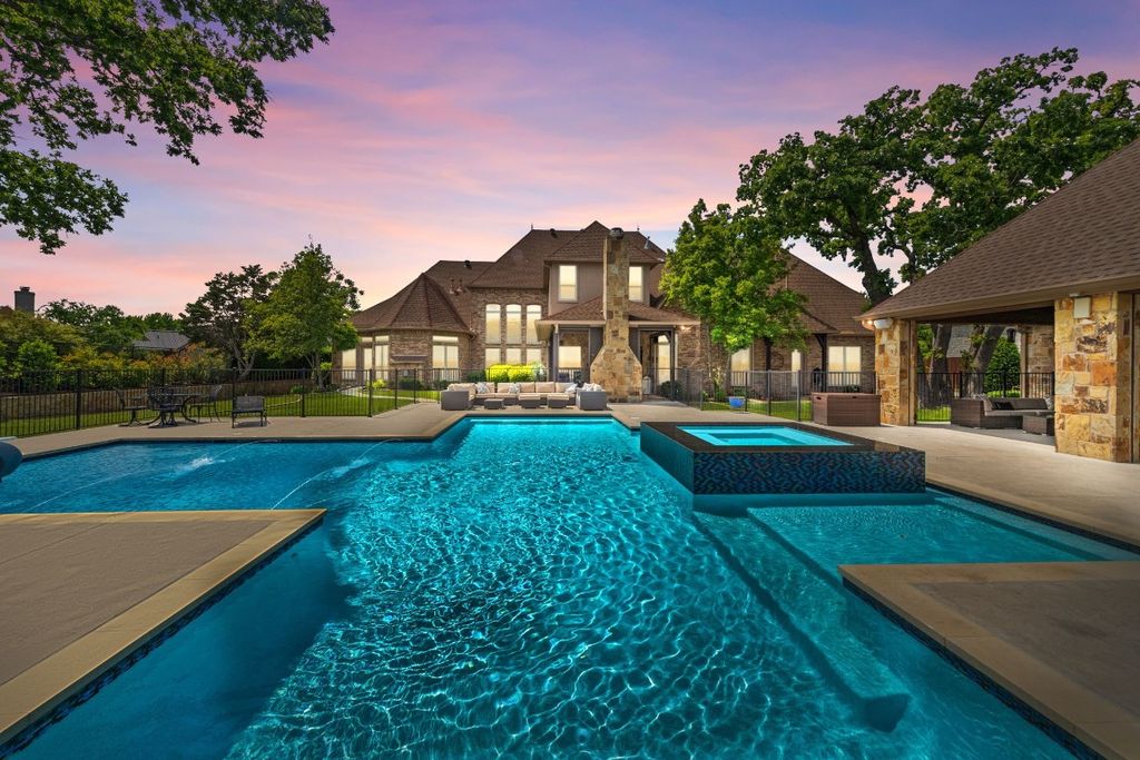 Montclair drive manor refined luxury living in colleyville offered at 4599000 4