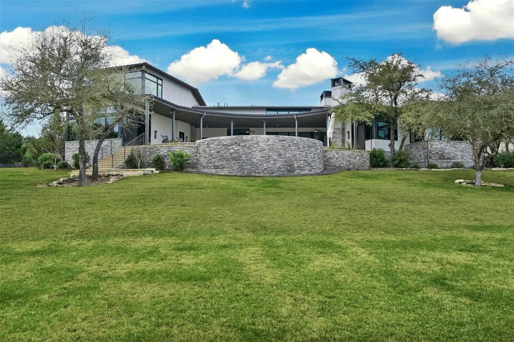 Secluded splendor luxurious contemporary home with scenic backyard oasis asking 5. 9 million 36