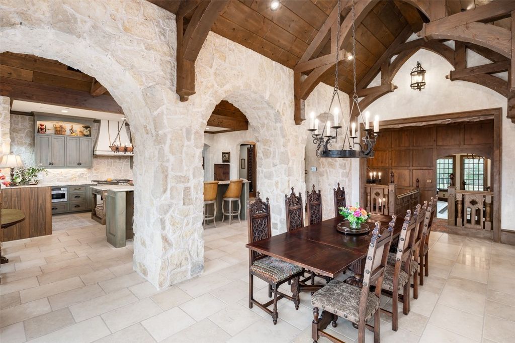 Secluded splendor luxurious retreat nestled on 34 wooded acres only an hour north of dallas offered at 5. 7 million 13