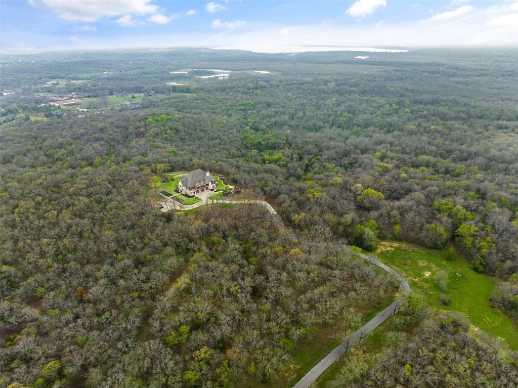 Secluded splendor luxurious retreat nestled on 34 wooded acres only an hour north of dallas offered at 5. 7 million 23