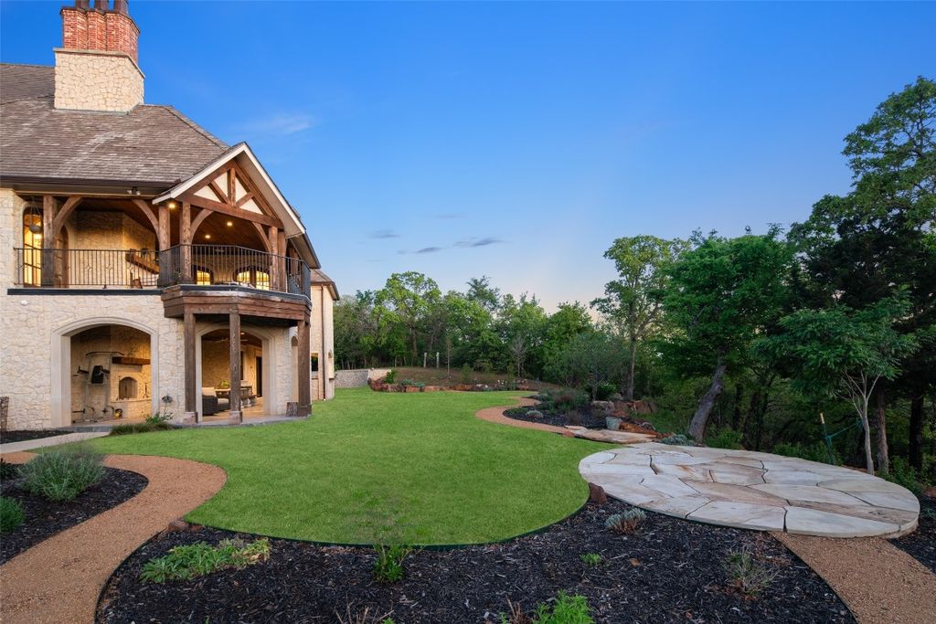 Secluded splendor luxurious retreat nestled on 34 wooded acres only an hour north of dallas offered at 5. 7 million 36