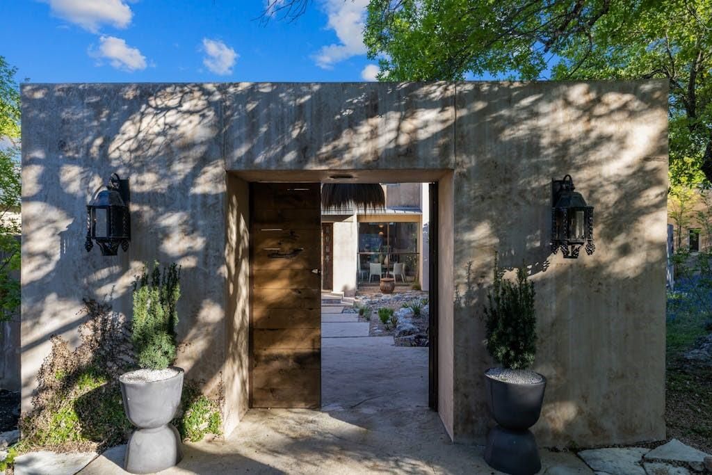 Serenity relaxation and privacy a spa like retreat by renowned austin architect dick clark listed at 2. 65 million 2
