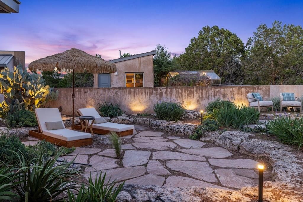 Serenity relaxation and privacy a spa like retreat by renowned austin architect dick clark listed at 2. 65 million 29