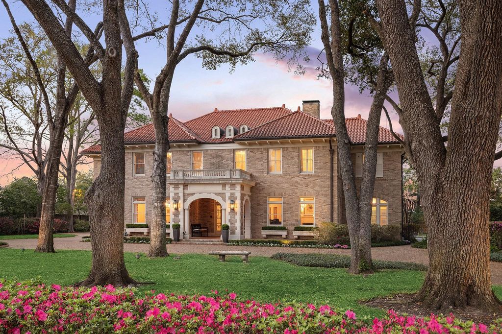 Stunning mediterranean revival masterpiece architectural splendor by l. W. Lindsay offered at 7. 25 million 2