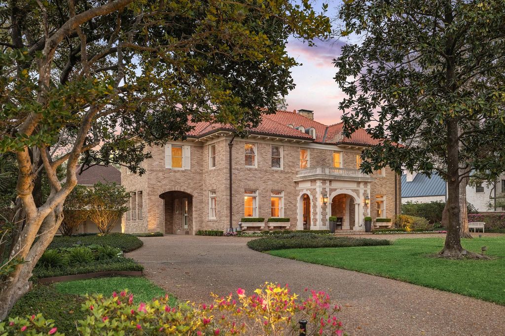 Stunning mediterranean revival masterpiece architectural splendor by l. W. Lindsay offered at 7. 25 million 3