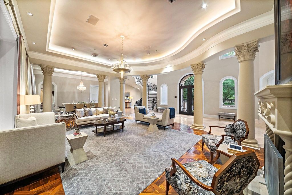 Tranquil opulence grand estate on 2 acres in hunters creek village listed at 7499000 11