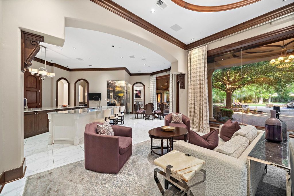 Tranquil opulence grand estate on 2 acres in hunters creek village listed at 7499000 20